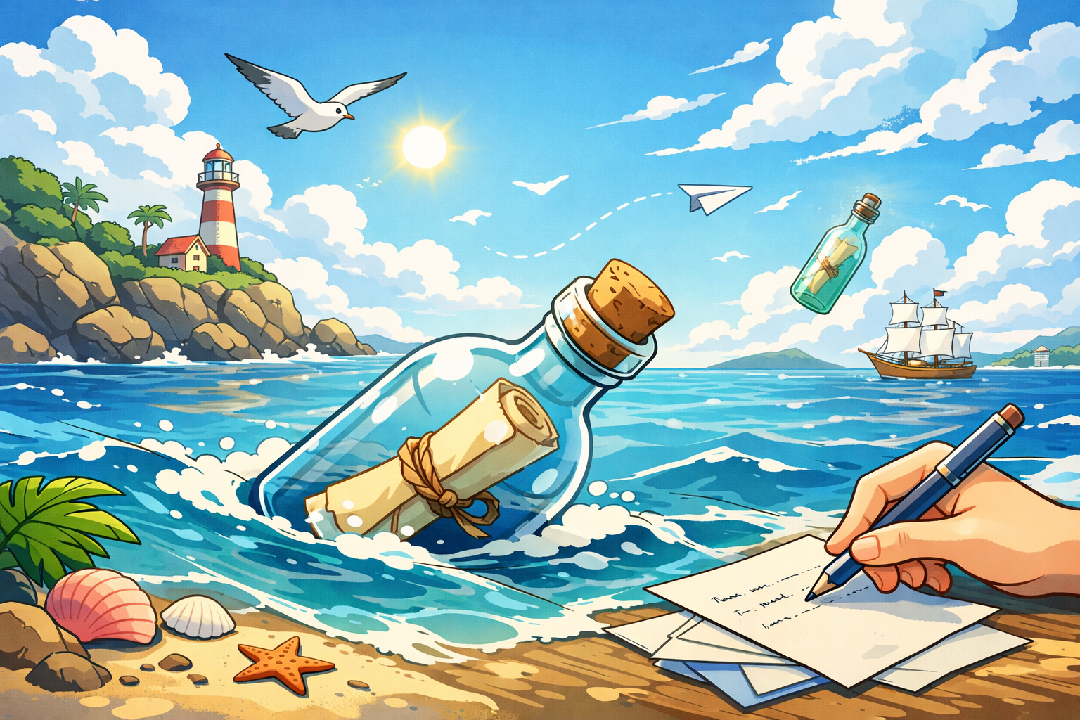 Drift Letter: Reviving the Nostalgic Drift Bottle Experience