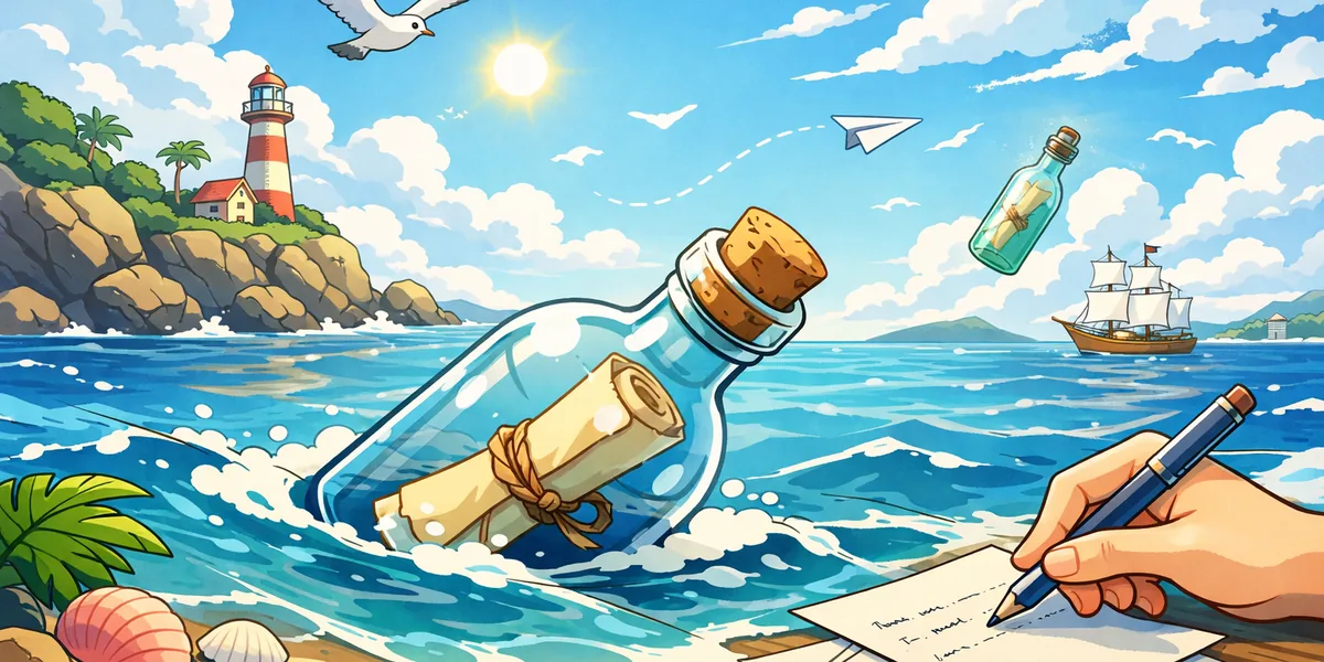 Drift Letter: Reviving the Nostalgic Drift Bottle Experience