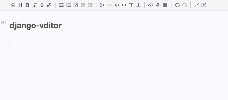 Open-source web app Markdown Editor: Vditor
