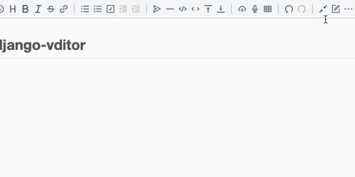Open-source web app Markdown Editor: Vditor